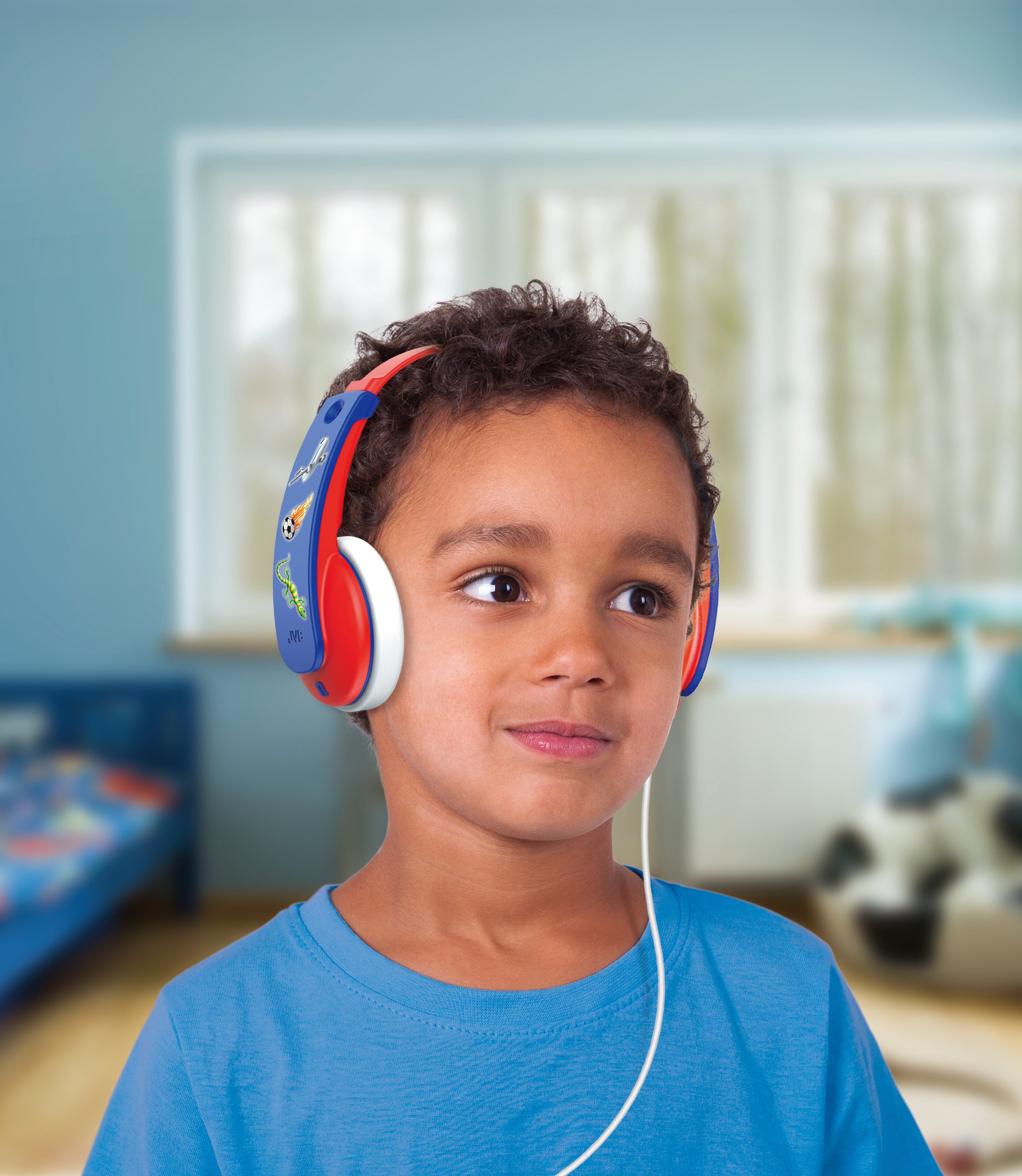 JVC Volume Limiter Red For Children Headphones