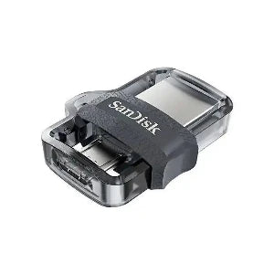 SanDisk Ultra Dual Drive m3.0 128GB Grey & Silver