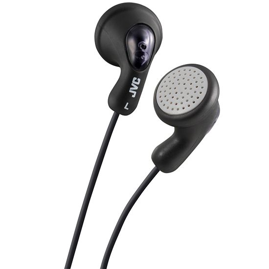 JVC Black Gumy In Ear Headphones