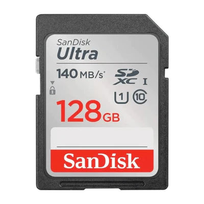 SanDisk Ultra 128GB SDXC Memory Card (140MB/s)