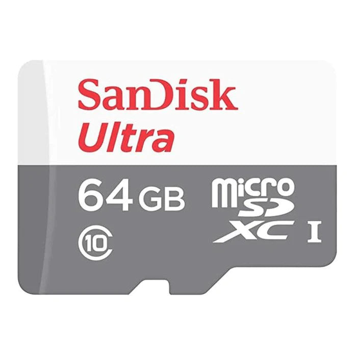 SANDISK ULTRA ANDROID MICROSDXC 64GB 100MB/S CLASS 10