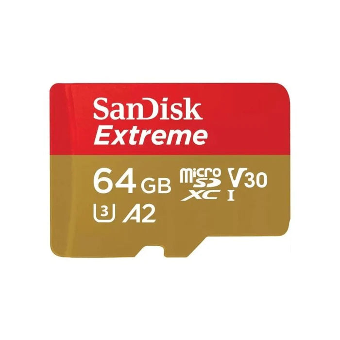 Sandisk Micro SDXC Extreme 64GB (170MB/s) A2 C10 V30 UHS-I U3