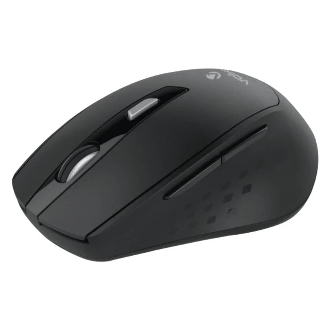 Volkano Chrome Series 2.4Ghz Wireless Ergonomic - Black