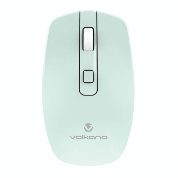 Volkano Granite Series Rechargeable Wireless Mouse - White