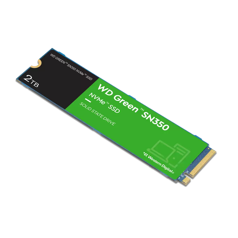 WD Green™ SN350 2TB PCIE M.2 3D NAND NVMe SSD