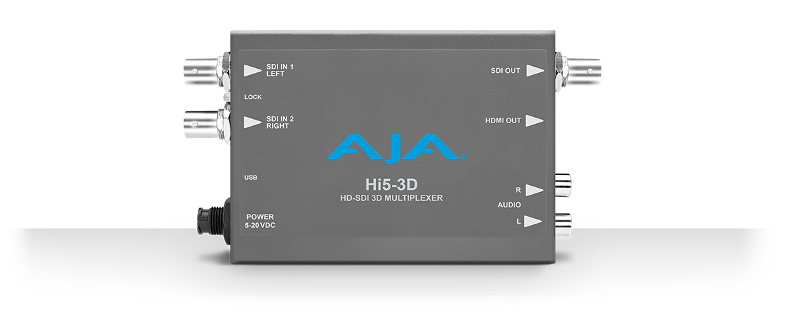 AJA Hi5-3D (Hi53D) 3G-SDI to HDMI 1.4a Mini Converter