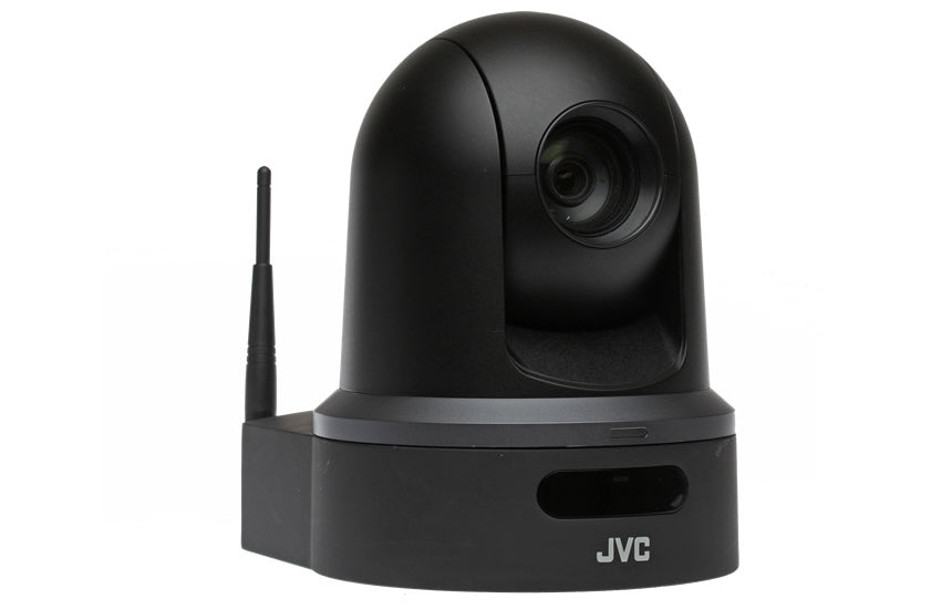 JVC KY-PZ100WEBC Pan-Tilt Camera , black , with Broadcast Overlay Function White