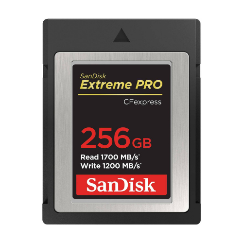 SanDisk Extreme PRO CFexpress™ Card Type B, 256GB, 1700MB/s Read, 1200MB/s Write