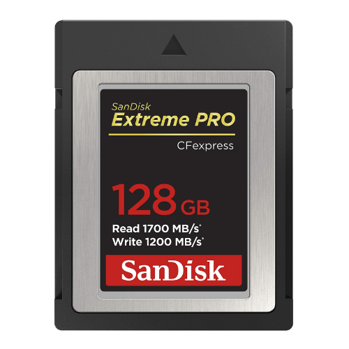 SanDisk Extreme PRO CFexpress™ Card Type B, 128GB, 1700MB/s Read, 1200MB/s Write