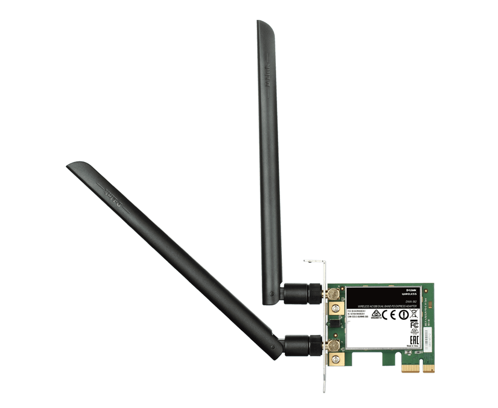 D-Link Wireless AC1200 Dual Band PCI Express Adapter