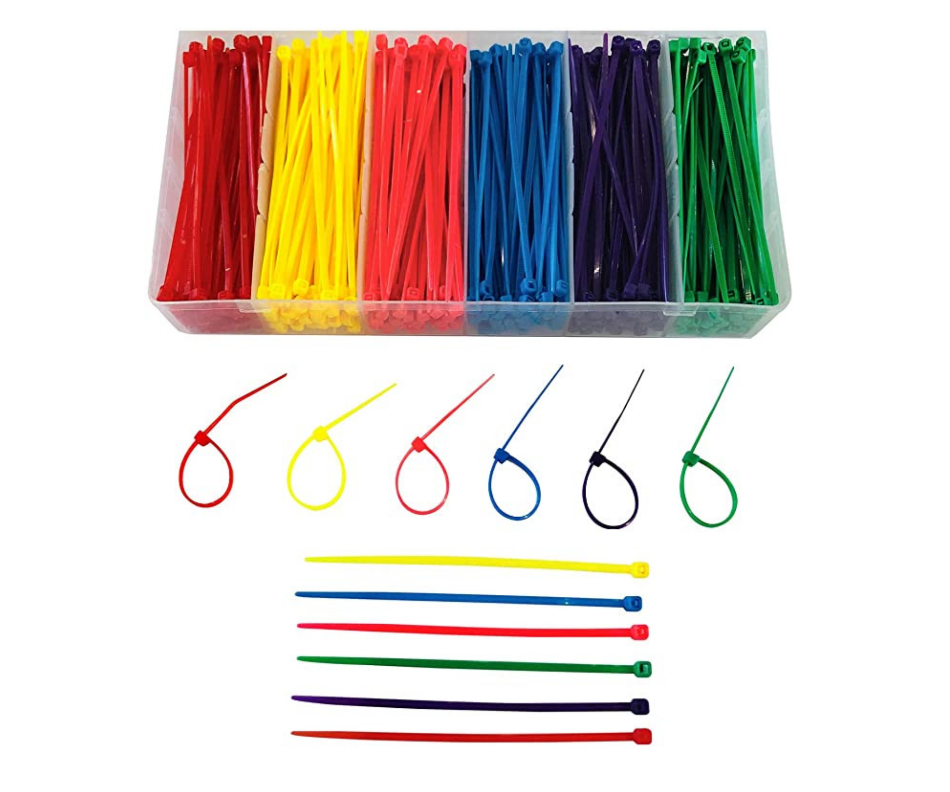 Insulok Cable Ties Mix Colour Pack (100 Pack)