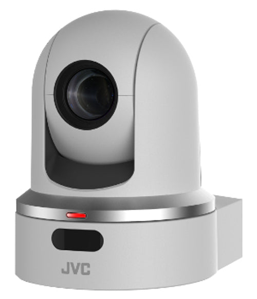 JVC KY-PZ100WE Pan-Tilt Camera , black , with Broadcast Overlay Function White