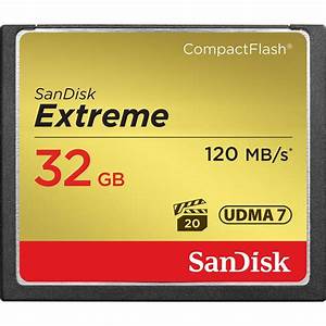 Sandisk Extreme CF 32GB, 120MB/s, 800X