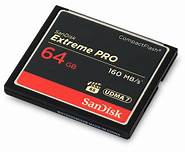 Sandisk Extreme Pro CF 128GB, 160MB/s, 1067X