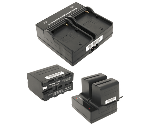 Farseeing DV Dual Channel Charger (Sony NPF-970 Batteries)