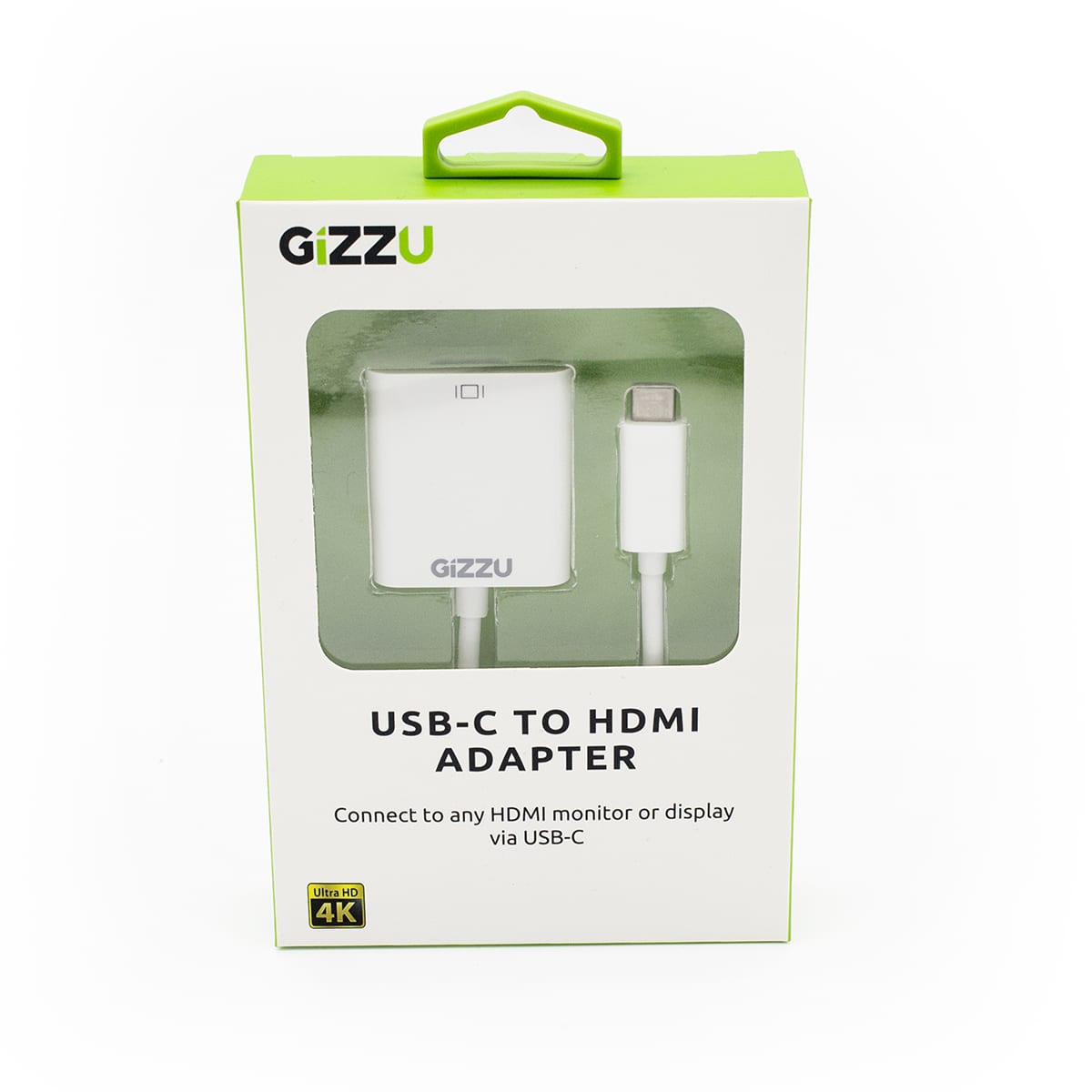 GIZZU USB-C to HDMI 4K Adapter White