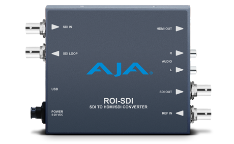 AJA ROI-HDMI (ROIHDMI) HDMI to SDI Mini-Converter with ROI Scaling