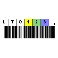 LTO Code Lable Pack of 20