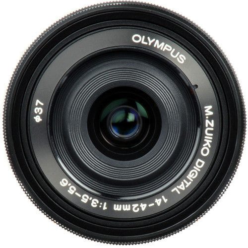 Olympus M.ZUIKO DIGITAL 14-42mm 1:3.5-5.6 EZ (electronic zoom) / EZ-M1442EZ black