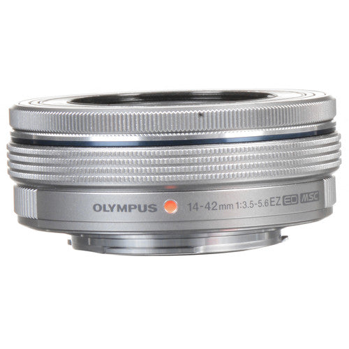 Olympus M.ZUIKO DIGITAL 14-42mm 1:3.5-5.6 EZ (electronic zoom) / EZ-M1442EZ silver